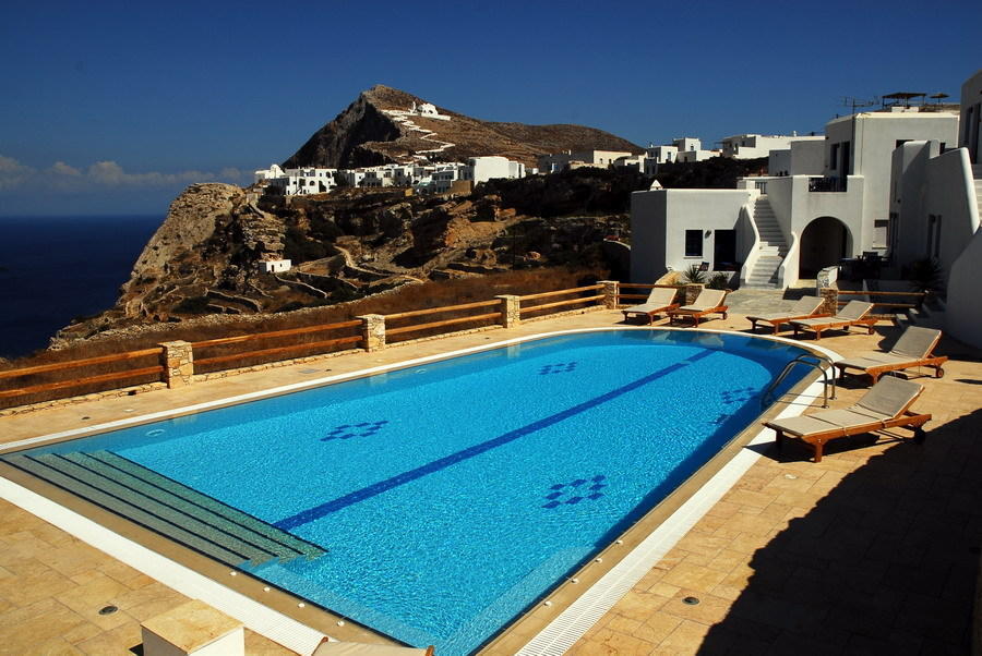 Folégandros Anemousa Hotel מראה חיצוני תמונה